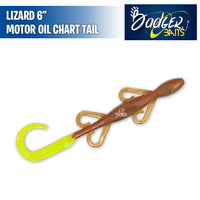 Lizard 6" - Badger Baits