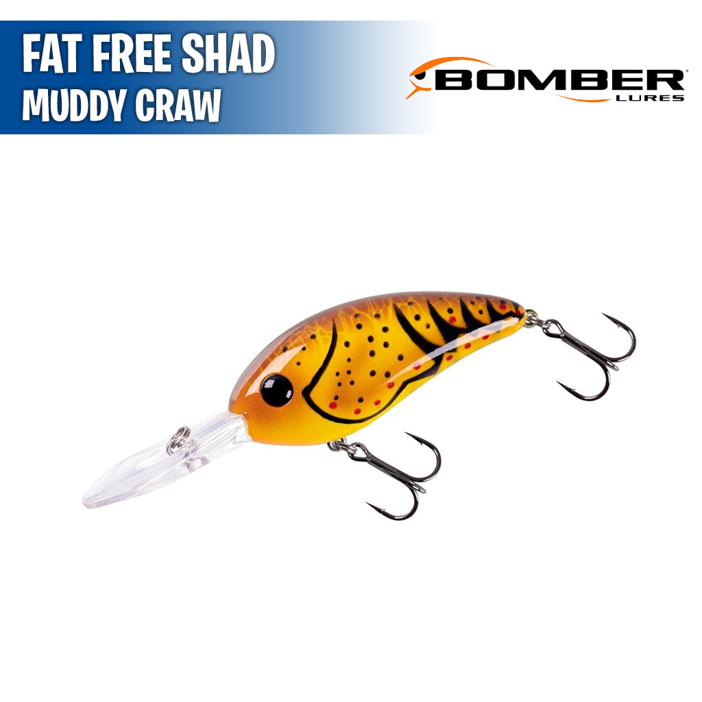 Fat Free Shad - 3" - Bomber