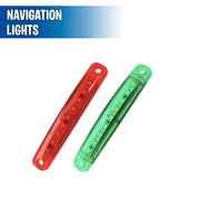 Luces de navegación para kayak