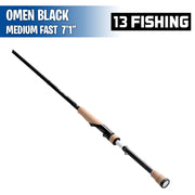 Omen Black - M Fast - 7'1" - Spinning Rod - 13 Fishing