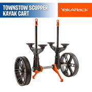 TowNStow Scupper Kayak Cart - YakAttack