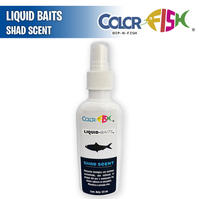 Shad Scent Liquid Baits - Color Fish