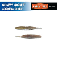 Shimmy Worm 2" -  Bass Attack