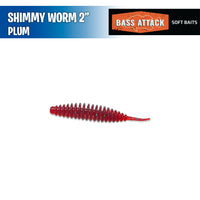 Shimmy Worm 2" -  Bass Attack