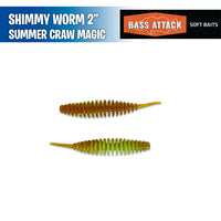 Shimmy Worm 2" -  Bass Attack