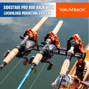 SideStage Pro Rod Rack with LockNLoad Mounting System - YakAttack