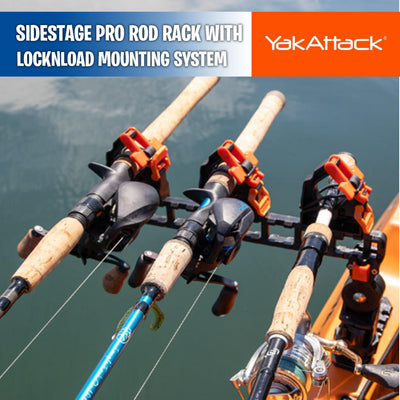 SideStage Pro Rod Rack with LockNLoad Mounting System - YakAttack