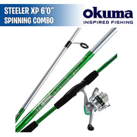 Steeler XP - Medium - 5.2:1 - 6'0" - Spinning Combo - Okuma