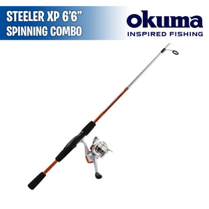 Steeler XP - Medium - 5.2:1 - 6'6" - Spinning Combo - Okuma