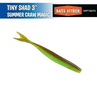 Tiny Shad 3" - Bass Attack