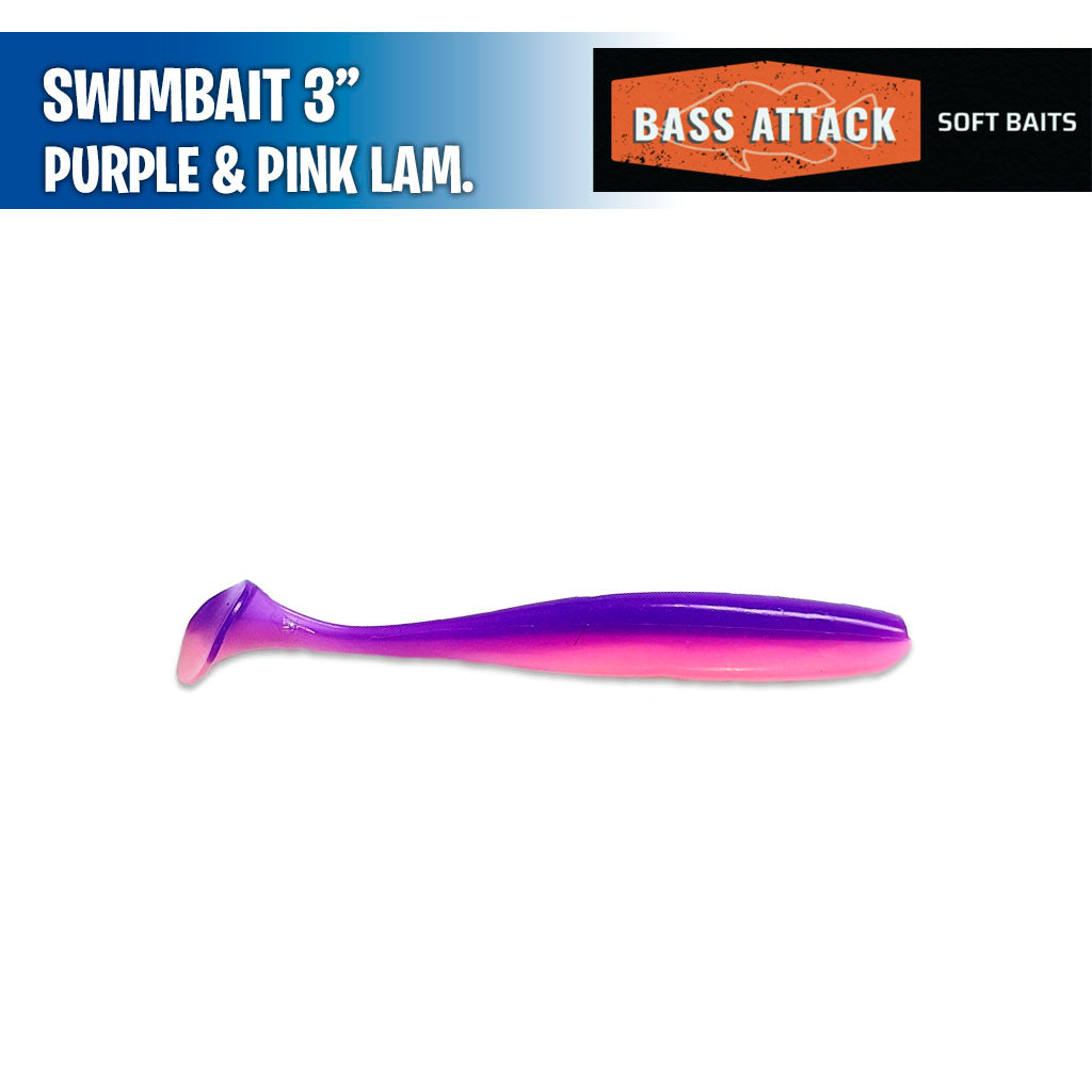 Swimbait 3" - Bass Attack