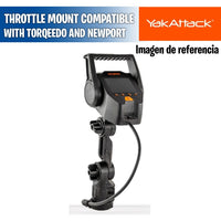 Throttle Mount, Compatible with Torqeedo and Newport Vessels - YakAttack