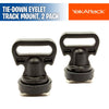 Vertical Tie-Down Eyelet, Track Mount, 2 pack - YakAttack