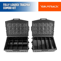 Fully Loaded TracPak Combo Kit, Two Boxes, Track Mount, Handle, and 3 Trays - YakAttak