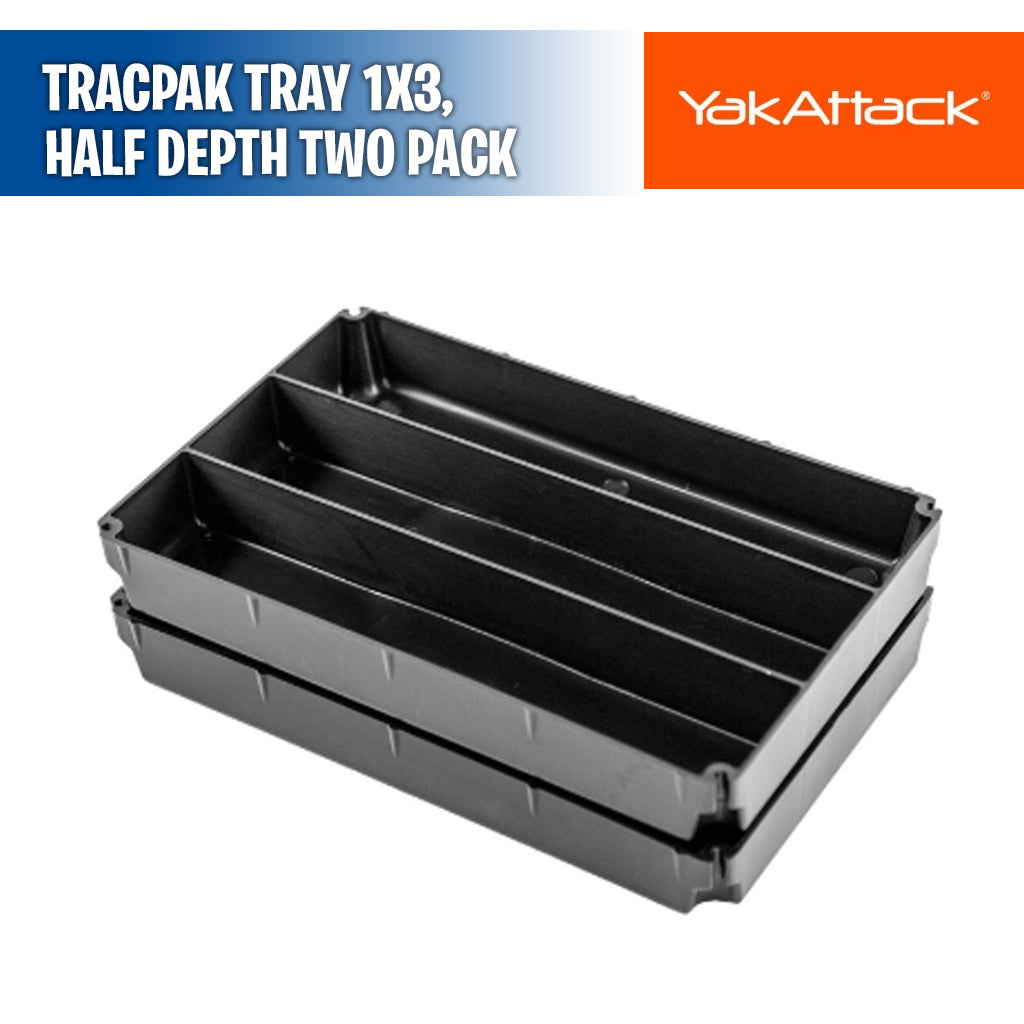 TracPak Tray, Half Depth Two Pack - YakAttack