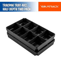 TracPak Tray, Half Depth Two Pack - YakAttack