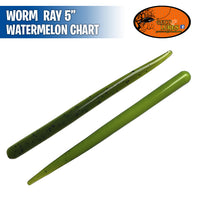 Worm Ray 5" - Geco Lures