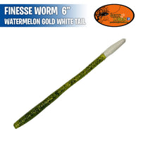 Finesse Worm 6" - Geco Lures