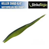 Killer Shad 6.4" - StrikeTegic