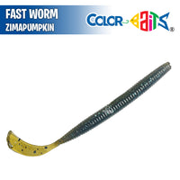 Fast Worm 6.5" - Color Baits