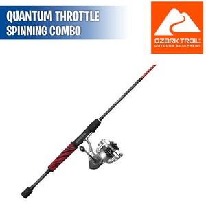 Quantum Throttle - M - 5.2:1 - 6'6  - Spinning Combo  - Ozark Trail