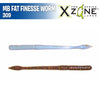 MB Fat Finesse Worm 6" - X Zone Lures