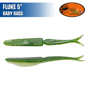 Fluke 5" - Geco Lures