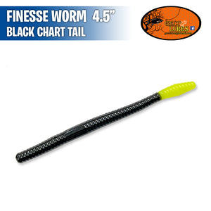 Finesse Worm 4.5" - Geco Lures