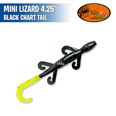 Zoom Mini Lizard, 4 inch, Black