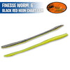 Finesse Worm 6" - Geco Lures