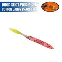 Drop Shot Worm 3.5" - Geco Lures