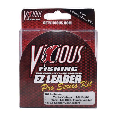 Braid to Fluoro EZ Leader - Vicious