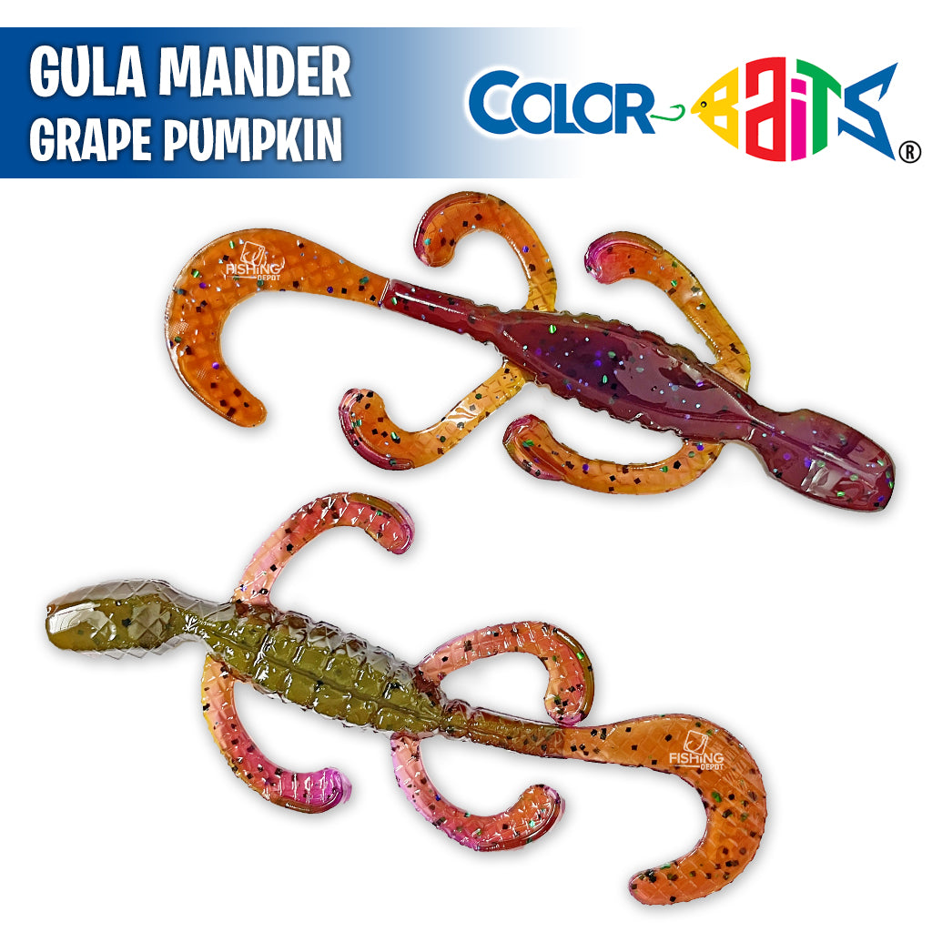 Gula Mander 5.5" - Color Baits