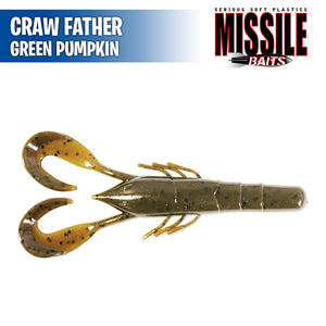 Craw Father 3.5" - Missile Baits