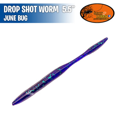 Drop Shot Worm 5.5