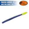 Finesse Worm 4.5" - Geco Lures