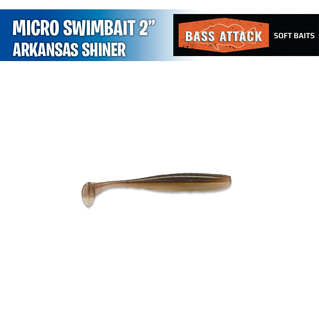 Micro Swimbait 2" - Bass Attack