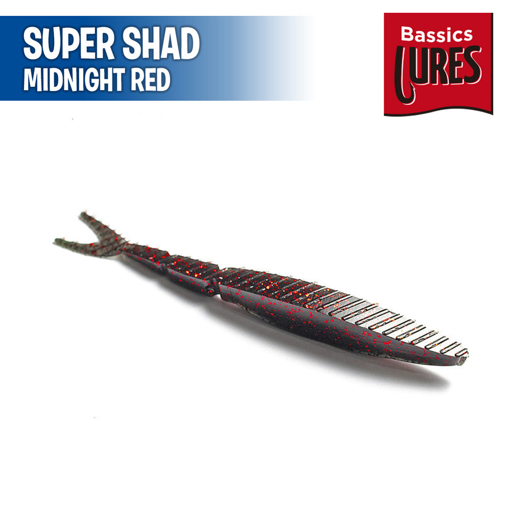 Super Shad 7.25" - Bassics Lures