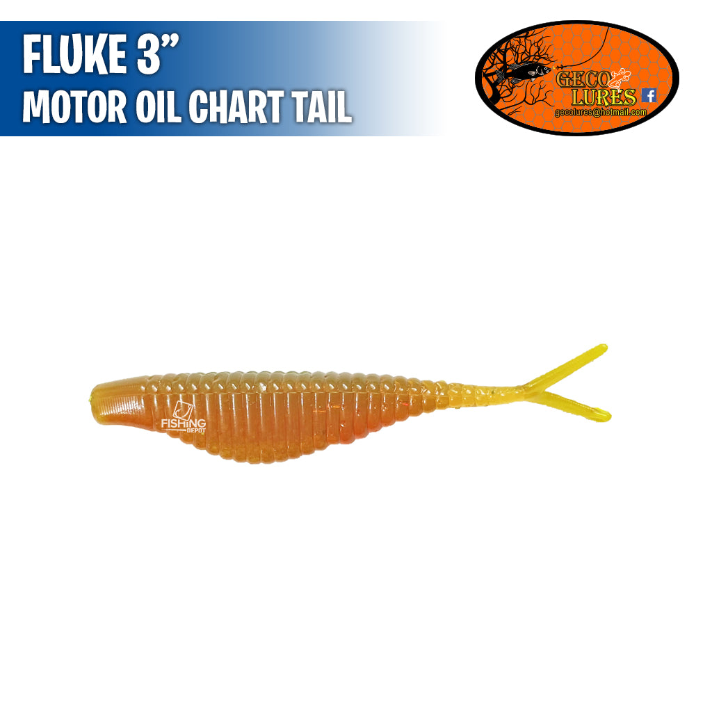 Fluke 3" - Geco Lures