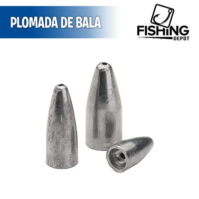 Plomada de Bala - Fishing Depot