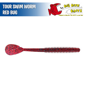 Tour Swim Worm 5.5" - Big Bite Baits