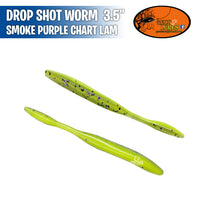 Drop Shot Worm 3.5" - Geco Lures