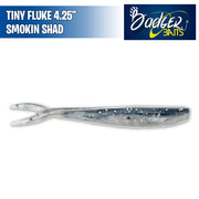 Tiny Fluke 4.25" - Badger Baits