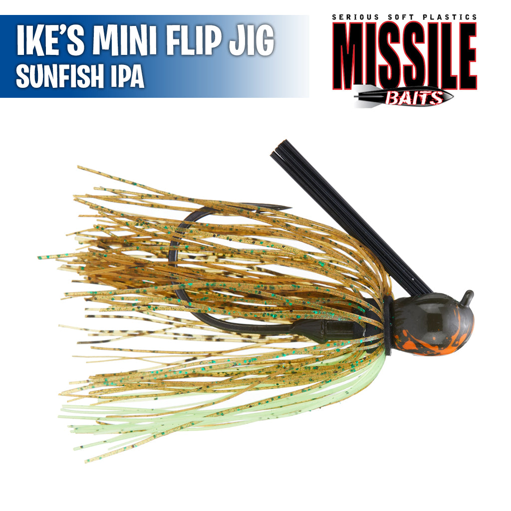 Ike's Mini Flip Jig - Missile Baits