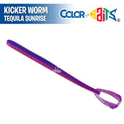 Kicker Worm 5" - Color Baits